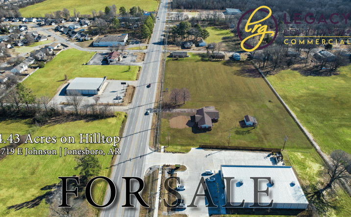 Pictures of Land property located at 5715 E Johnson Ave, Jonesboro, AR 72401, 5719 E Johnson Ave, Jonesboro, AR 72401 for sales - image #1