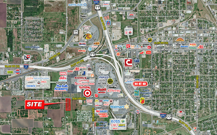 Pictures of Land property located at W Lincoln Ave, Harlingen, TX 78550 for sales - image #1