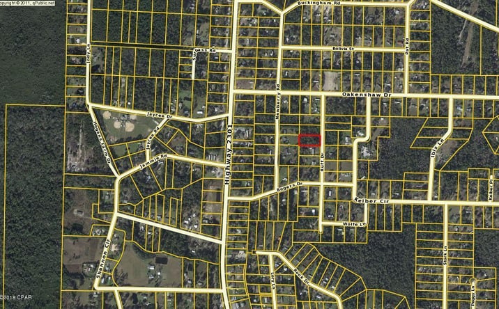 Pictures of Land property located at 9105 Ruff Rd, Youngstown, FL 32466 for sales - image #1