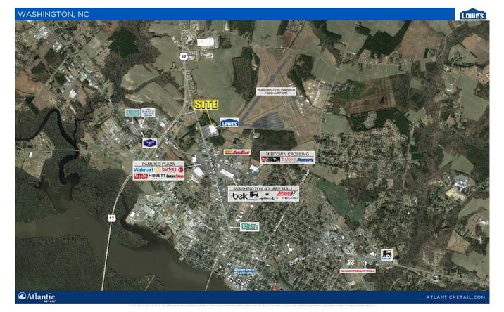 Pictures of Land property located at 1701 Caroline Ave (US Hwy 17), Washington, NC 27889 for sales - image #1