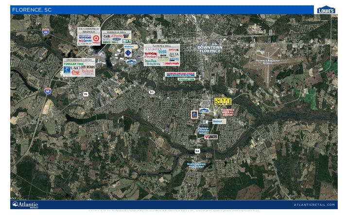 Pictures of Land property located at 1701 Freedom Blvd, Florence, SC 29505 for sales - image #1