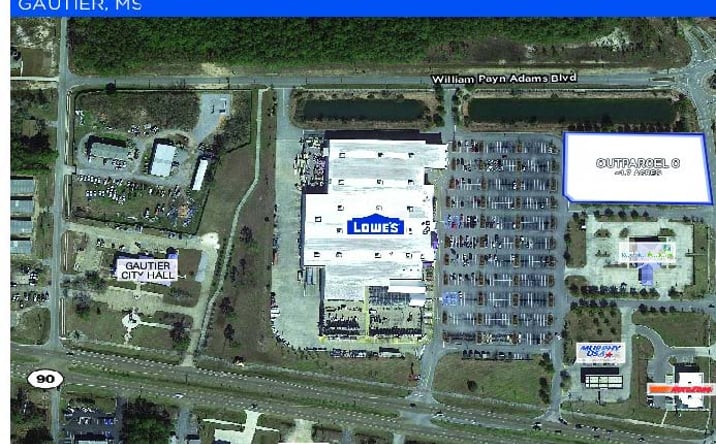 Pictures of Land property located at 3200 US-90, Gautier, MS 39553 for sales - image #1