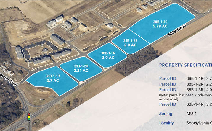 Pictures of Mixed Use, Land property located at New Post Boulevard, Fredericksburg, VA 22408 for sales - image #1