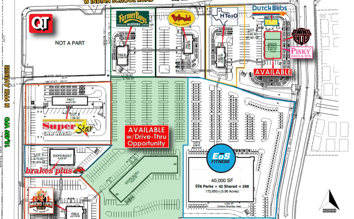 Pictures of Land property located at SEC 99th Ave & Indian School Rd, Avondale, AZ 85392 for sales - image #1