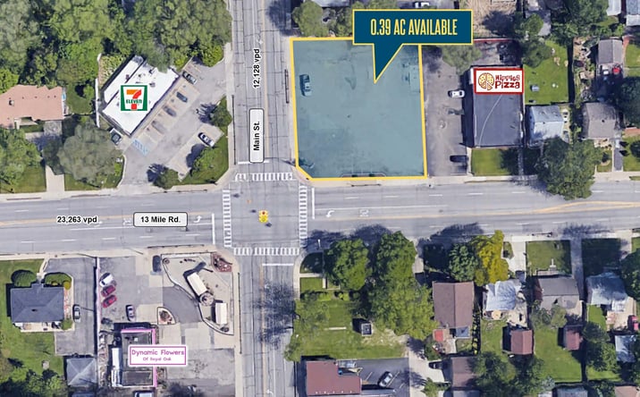Pictures of Land property located at 3310 N Main St, Royal Oak, MI 48073 for sales - image #1