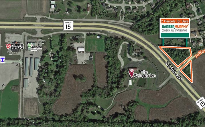 Pictures of Land property located at Il route 15 and Jefferson road Belleville, IL, Belleville, IL 62221 for sales - image #1
