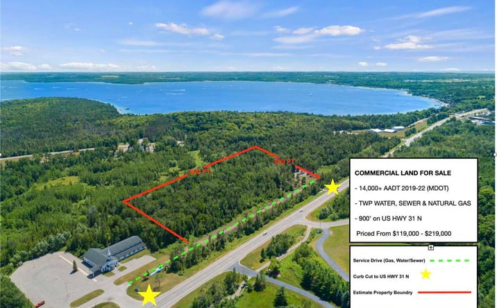 Pictures of Land property located at US-31, Charlevoix, MI 49720 for sales - image #1