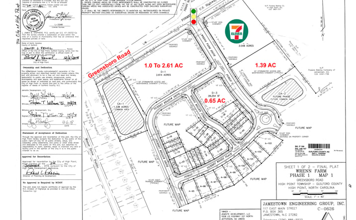 Pictures of Land property located at Greensboro Rd, High Point, NC 27260 for sales - image #1