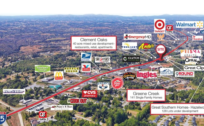 Pictures of Land property located at 2216 Boiling Springs Rd, Boiling Springs, SC 29316 for sales - image #1