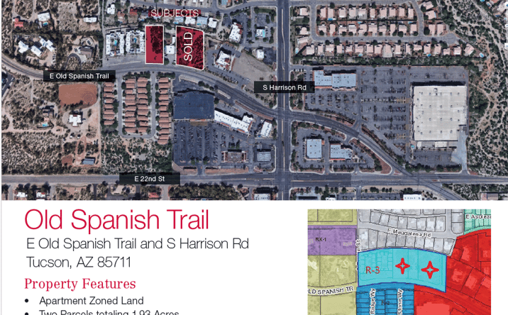 Pictures of Land property located at E Old Spanish Trail and S Harrison, Tucson, AZ 85748 for sales - image #1