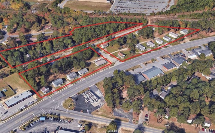Pictures of Land property located at 735 N Reilly Rd, Fayetteville, NC 28303 for sales - image #1