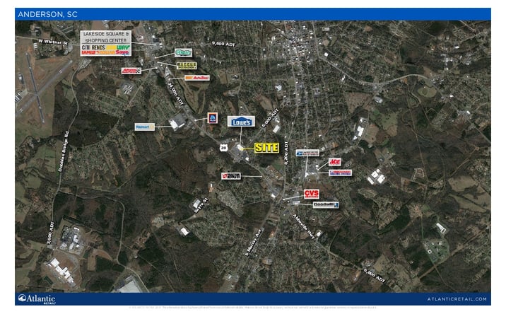 Pictures of Land property located at 408 Hwy 28 Bypass, Anderson, SC 29626 for sales - image #1