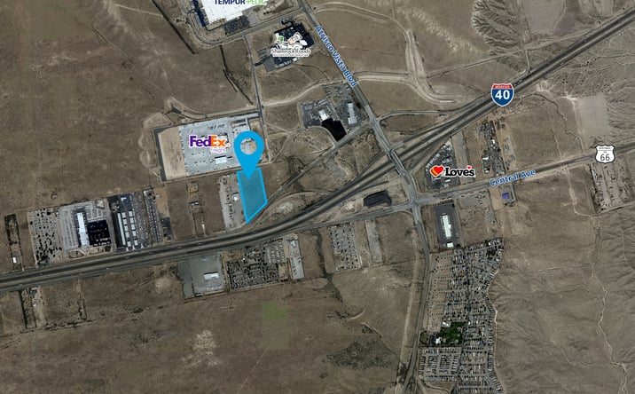 Pictures of Land property located at I-40 & Atrisco Vista Blvd, Lots 122 & 123, Albuquerque, NM 87101 for sales - image #1