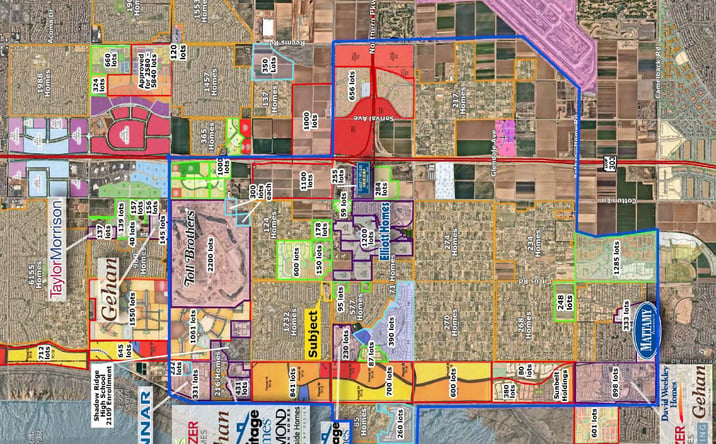 Pictures of Retail property located at NWC Olive Ave & Citrus Rd, Waddell, AZ 85355 for sales - image #1