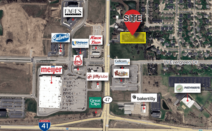 Pictures of Land property located at 4082 N . Richmond St, Appleton, WI 54911 for sales - image #1