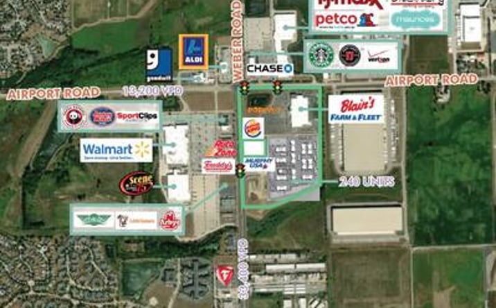 Pictures of Land property located at SEC S. Weber Road and Airport Road, Romeoville, IL 60446 for sales - image #1