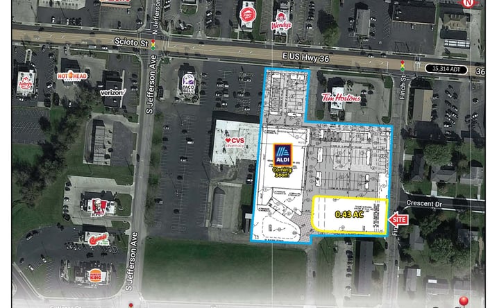 Pictures of Land property located at 741 Scioto Street, Urbana, OH 43078 for sales - image #1