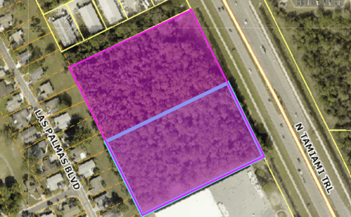 Pictures of Land property located at 18351& 18401 N Tamiami Trail, North Fort Myers, FL 33903 for sales - image #1