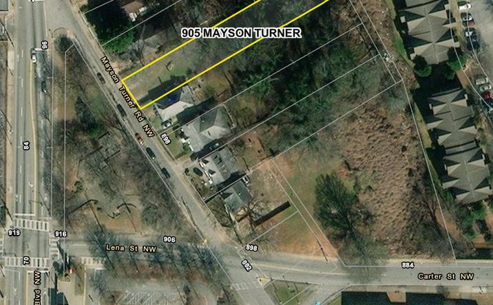 Pictures of Land property located at 905 Mayson Turner Road, Atlanta, GA 30314 for sales - image #1