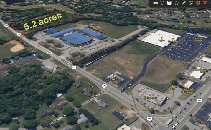 Pictures of Land property located at 6046 Reidville Rd, Moore, SC 29369 for sales - image #1