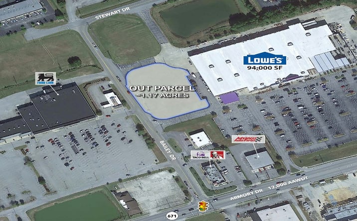 Pictures of Land property located at 1240 Armory Dr, Franklin, VA 23851 for sales - image #1