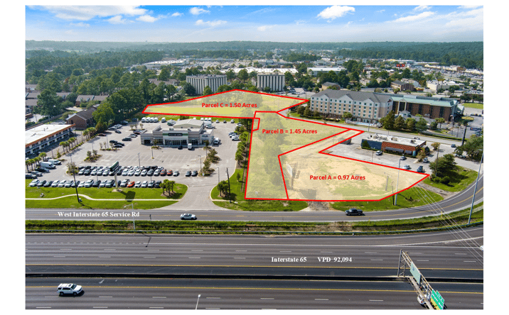 Pictures of Land property located at 836 West Interstate 65 Service Rd S, Mobile, AL 36609 for sales - image #1