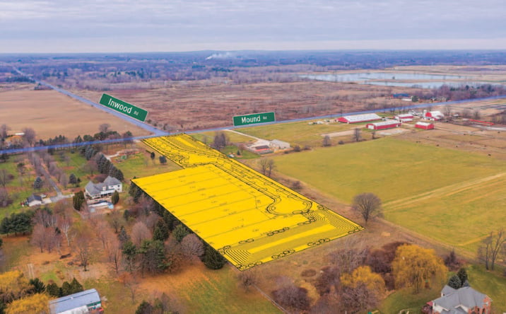 Pictures of Land property located at 63920 Mound Rd, Washington, MI 48095 for sales - image #1
