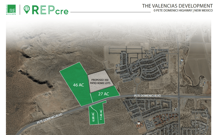 Pictures of Land property located at Pete V Domenici Hwy, Santa Teresa, NM 88008 for sales - image #1