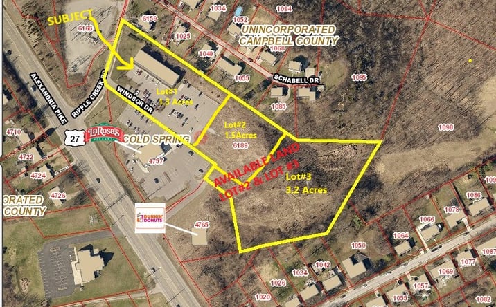 Pictures of Land property located at Windsor Dr, Cold Spring, KY 41076 for sales - image #1