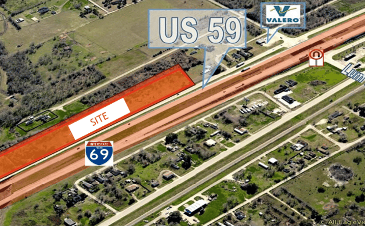 Pictures of Land property located at US-59, Kendleton, TX 77435 for sales - image #1