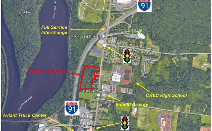 Pictures of Land property located at 1600 King St, Enfield, CT 06082 for sales - image #1