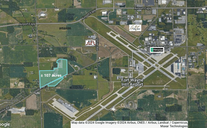 Pictures of Land property located at 11402 Indianapolis Rd. & 11733 Buskirk Rd, Fort Wayne, IN 46809 for sales - image #1