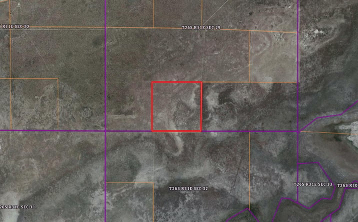Pictures of Land property located at T26S R31E Sec. 29: Tax Lot 700, Burns, OR 97720 for sales - image #1