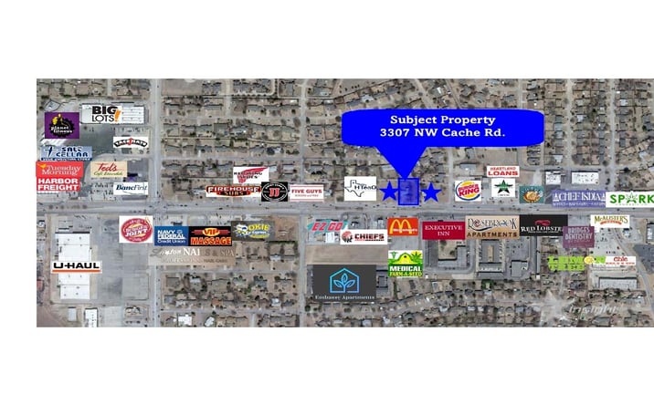 Pictures of Land property located at 3307 NW Cache Rd, Lawton, OK 73505 for sales - image #1