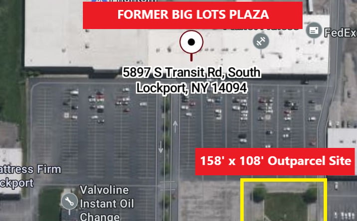 Pictures of Land property located at 5897 S Transit Rd, Lockport, NY 14094 for lease - image #1