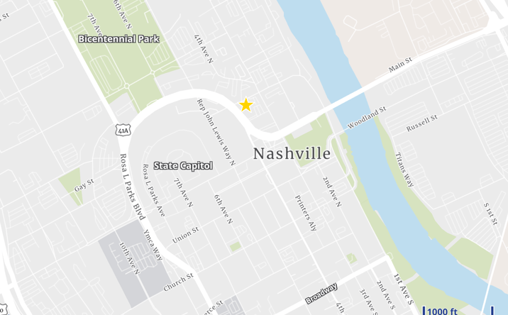 Pictures of Office property located at 446 James Robertson Pkwy, Nashville, TN 37219 for lease - image #1