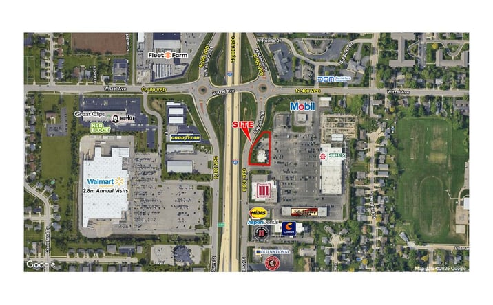 Pictures of Retail, Land, Restaurant property located at 280 S Koeller St, Oshkosh, WI 54902 for lease - image #1