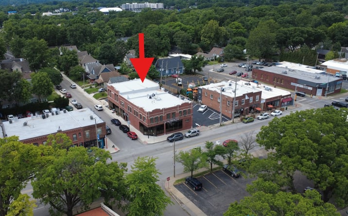 Pictures of Retail, Office property located at 1801 Westport Rd, KCMO, MO 64111 for lease - image #1