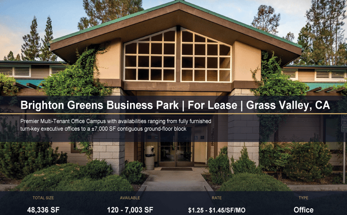Pictures of Office property located at 944 McCourtney Rd, Grass Valley, CA 95949 for lease - image #1
