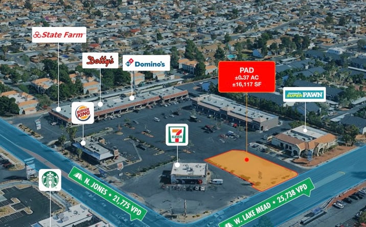 Pictures of Retail, Land property located at 2041 N Jones Blvd, Las Vegas, NV 89108 for lease - image #1