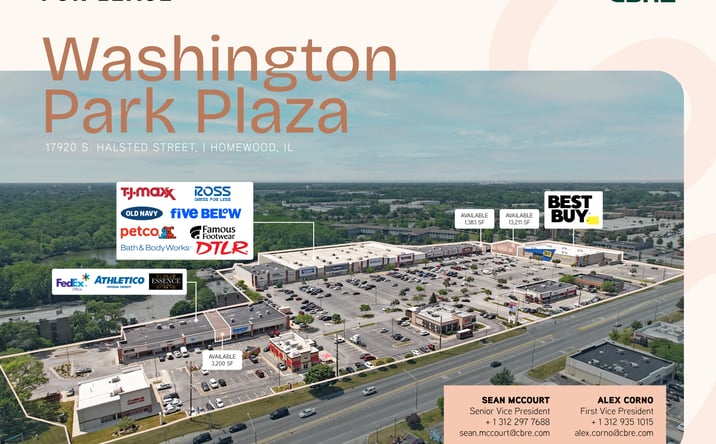 Pictures of Retail property located at 17920 S Halsted St, Homewood, IL 60430 for lease - image #1