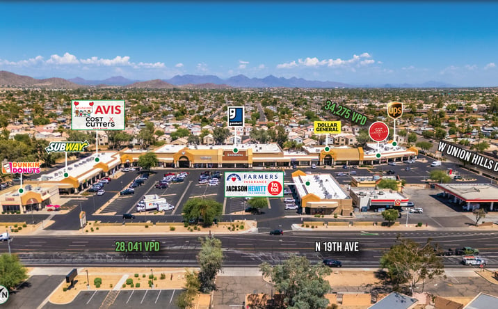 Pictures of Retail property located at NEC 19th Ave & Union Hills Dr, Phoenix, AZ 85027 for lease - image #1