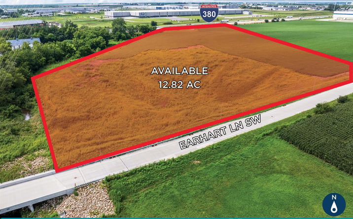 Pictures of Land property located at Earhart Ln SW, Cedar Rapids, IA 52404 for lease - image #1