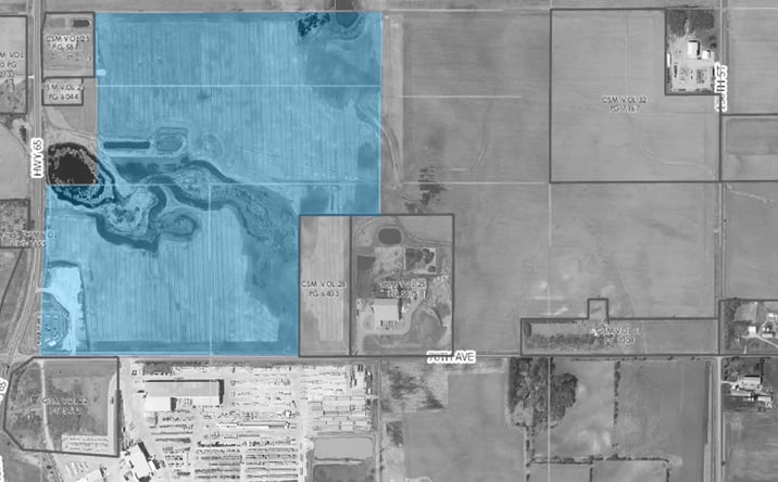 Pictures of Land property located at Hwy 65 & 70th Ave, Roberts, WI 54023 for lease - image #1