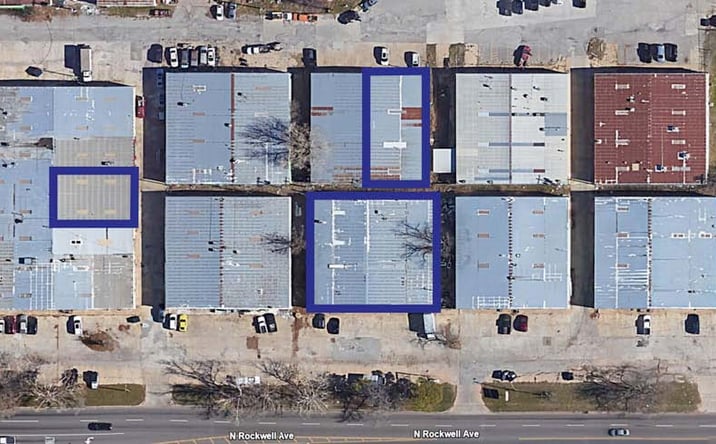 Pictures of Industrial property located at 402-404 N Rockwell Ave, Oklahoma City, OK 73127 for lease - image #1