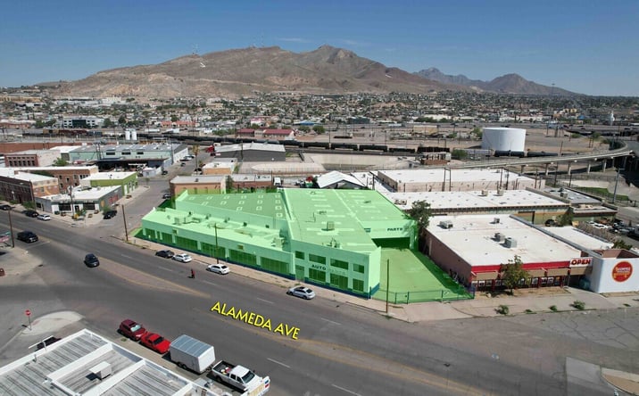 Pictures of Industrial property located at 2401 Alameda Ave, El Paso, TX 79901 for lease - image #1