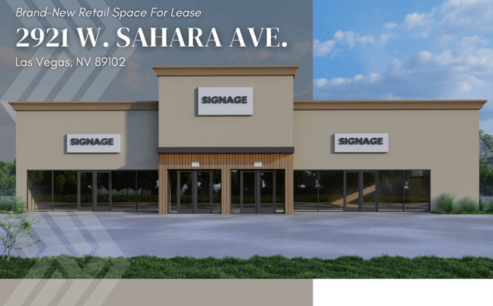Pictures of Retail, Restaurant, Special Purpose property located at 2921 W Sahara Ave, Las Vegas, NV 89102 for lease - image #1