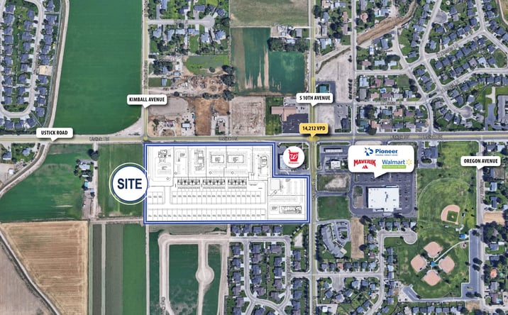 Pictures of Land property located at 106 E Ustick & 0 S 10th Ave, Caldwell, ID 83605 for lease - image #1