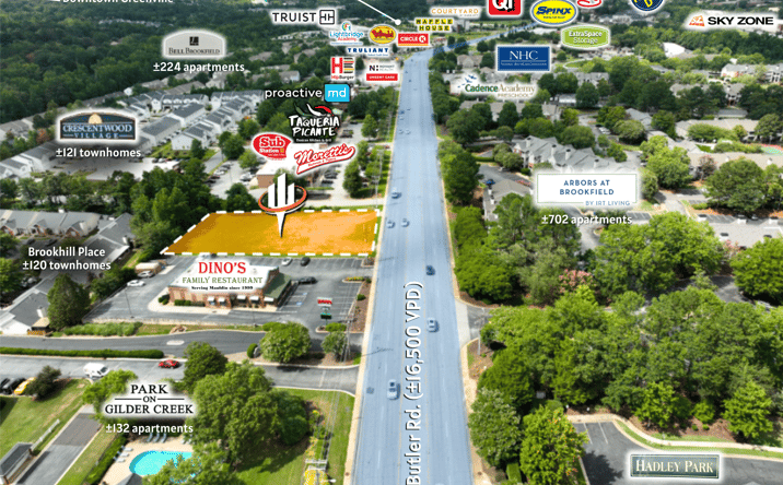 Pictures of Retail property located at 779 E Butler Rd, Mauldin, SC 29662 for lease - image #1