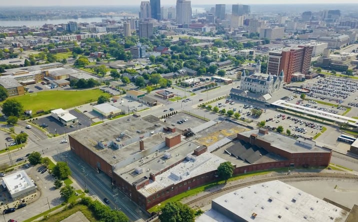 Pictures of Industrial property located at 1100 W Broadway, Louisville, KY 40203 for lease - image #1